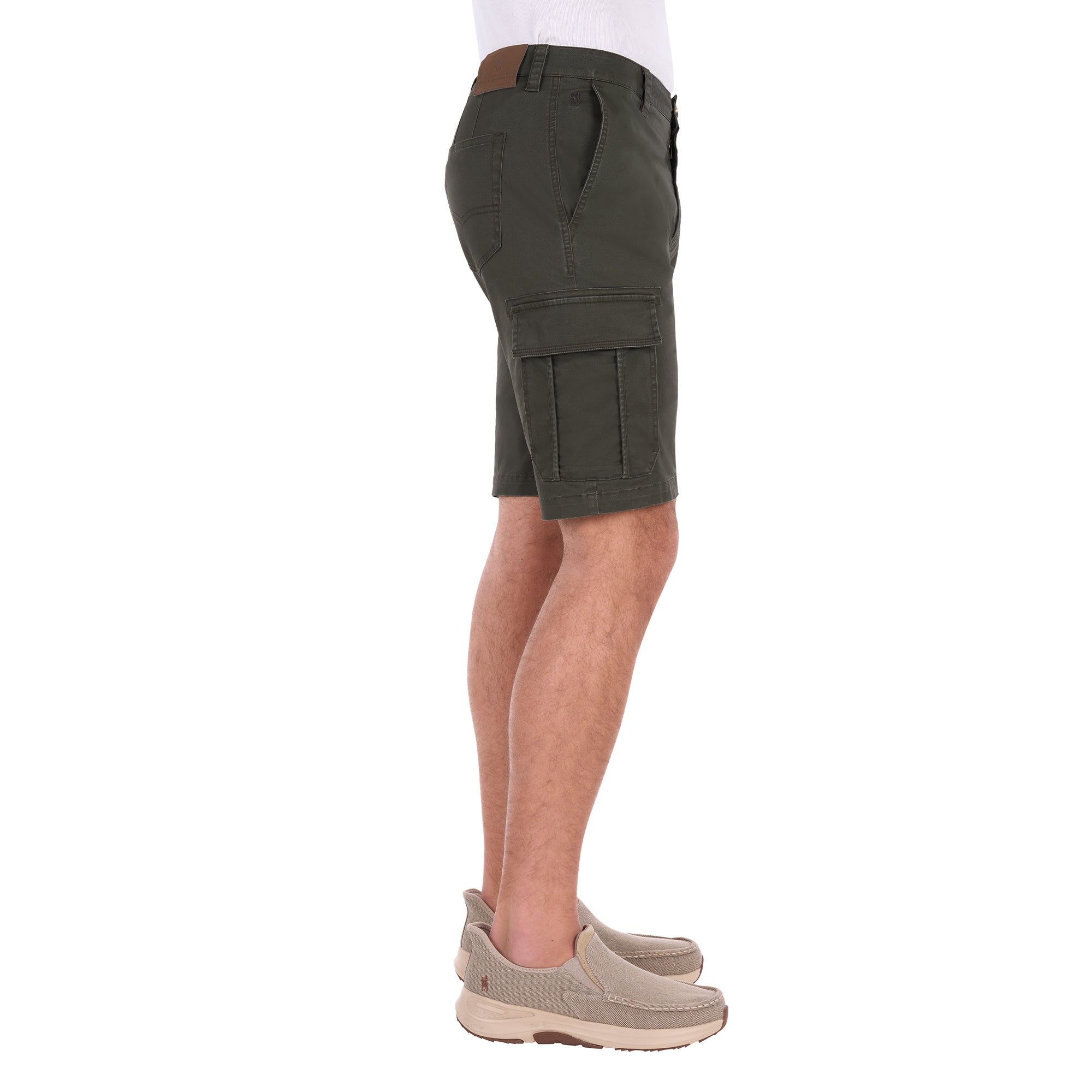 Thomas Cook Mens Leo Cargo Shorts (T6S1308119) Dark Olive