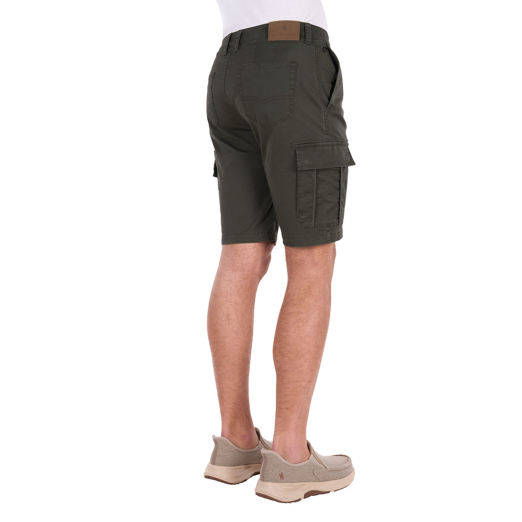 Thomas Cook Mens Leo Cargo Shorts (T6S1308119) Dark Olive