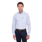Thomas Cook Mens Leo L/S Shirt (T6S1118037) White/Blue