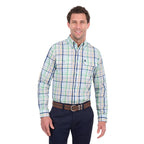 Thomas Cook Mens Louie L/S Shirt (T6S1115029) Green/Multi