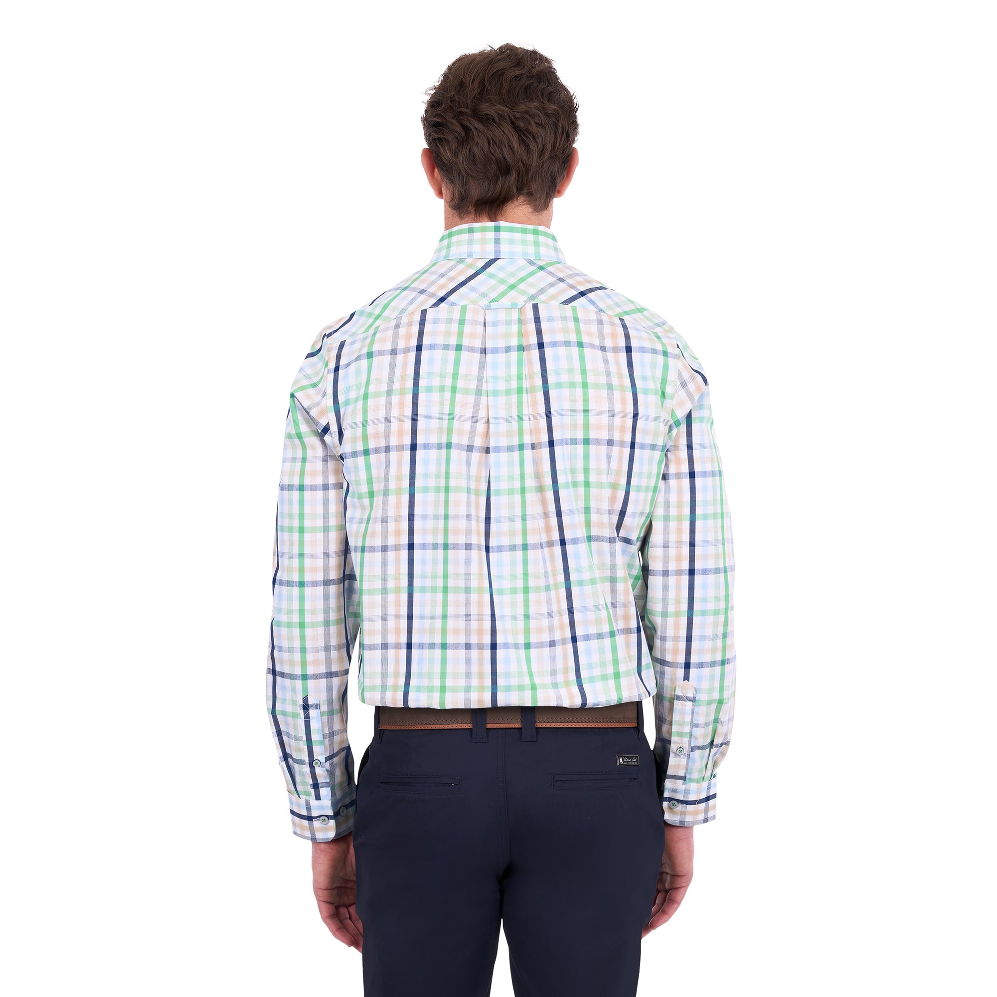 Thomas Cook Mens Louie L/S Shirt (T6S1115029) Green/Multi