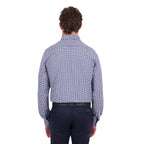 Thomas Cook Mens Luca Tailored L/S Shirt (T6S1120048) Navy/White