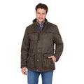 Thomas Cook Mens Marcus Jacket (T6W1707173) Rustic Mulch