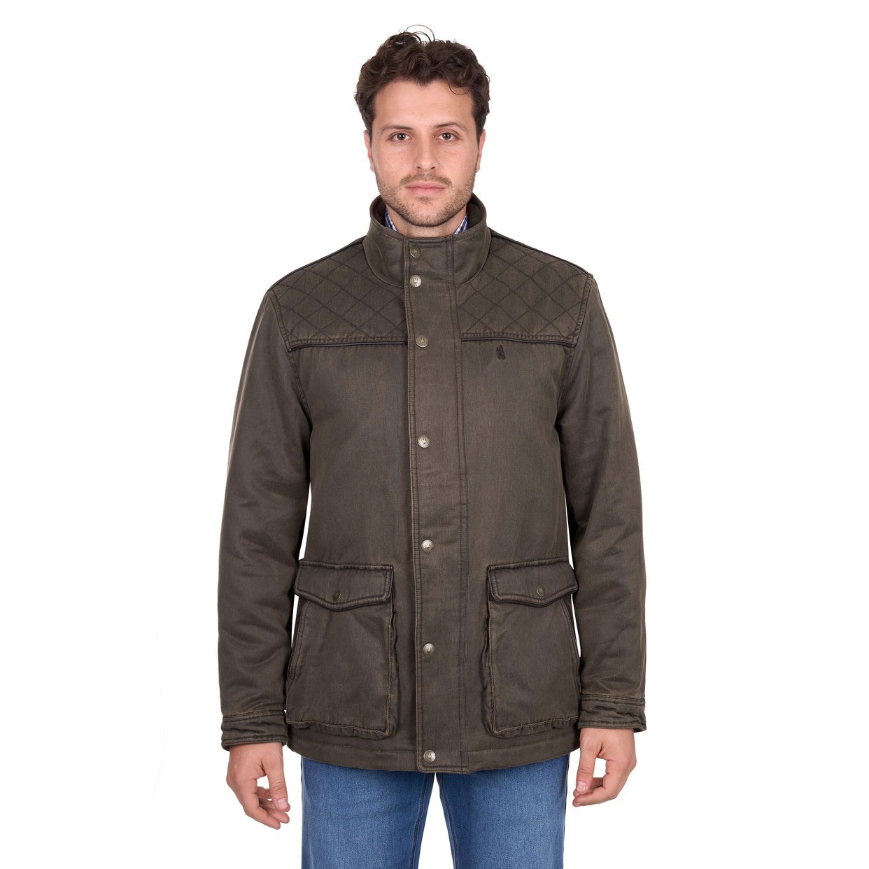Thomas Cook Mens Marcus Jacket (T6W1707173) Rustic Mulch