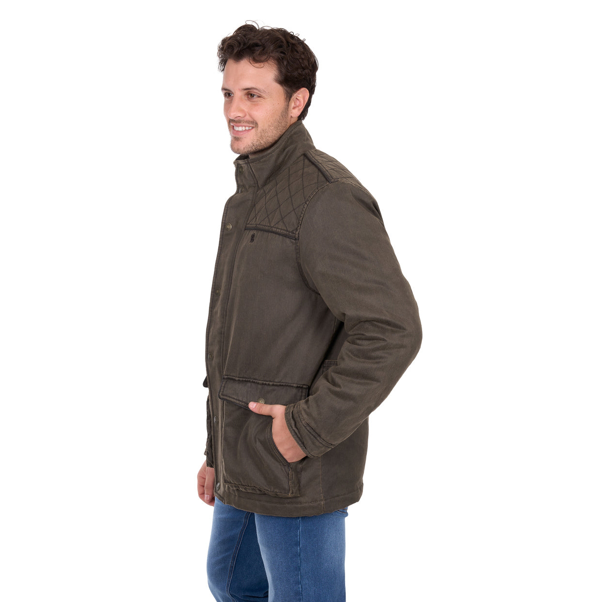 Thomas Cook Mens Marcus Jacket (T6W1707173) Rustic Mulch