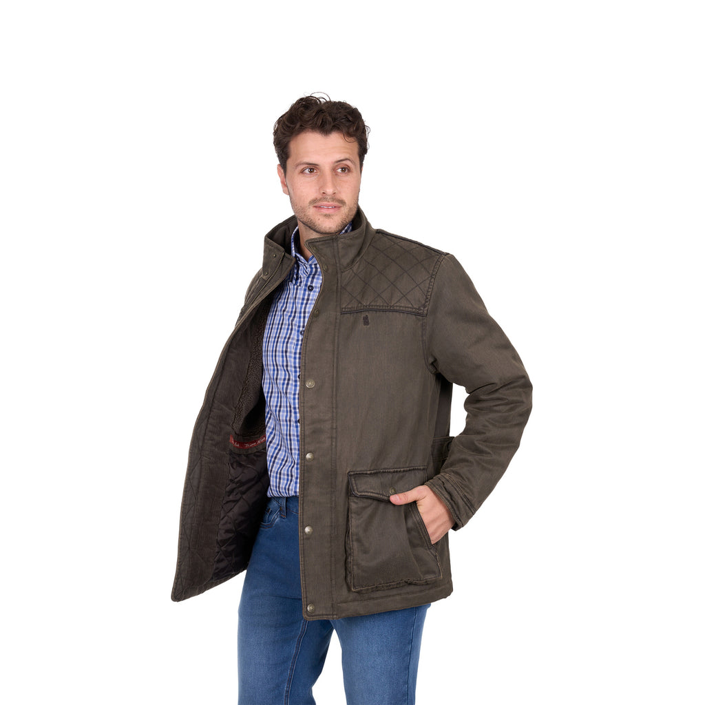 Thomas Cook Mens Marcus Jacket (T6W1707173) Rustic Mulch