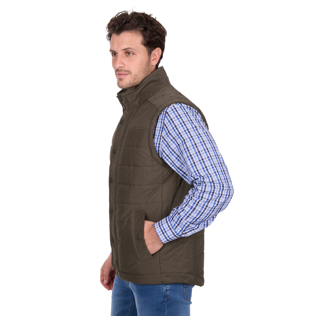 Thomas Cook Mens Matt Vest (T6W1607171) Khaki