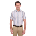 Thomas Cook Mens Max S/S Shirt (T6S1121025) Navy/Tan