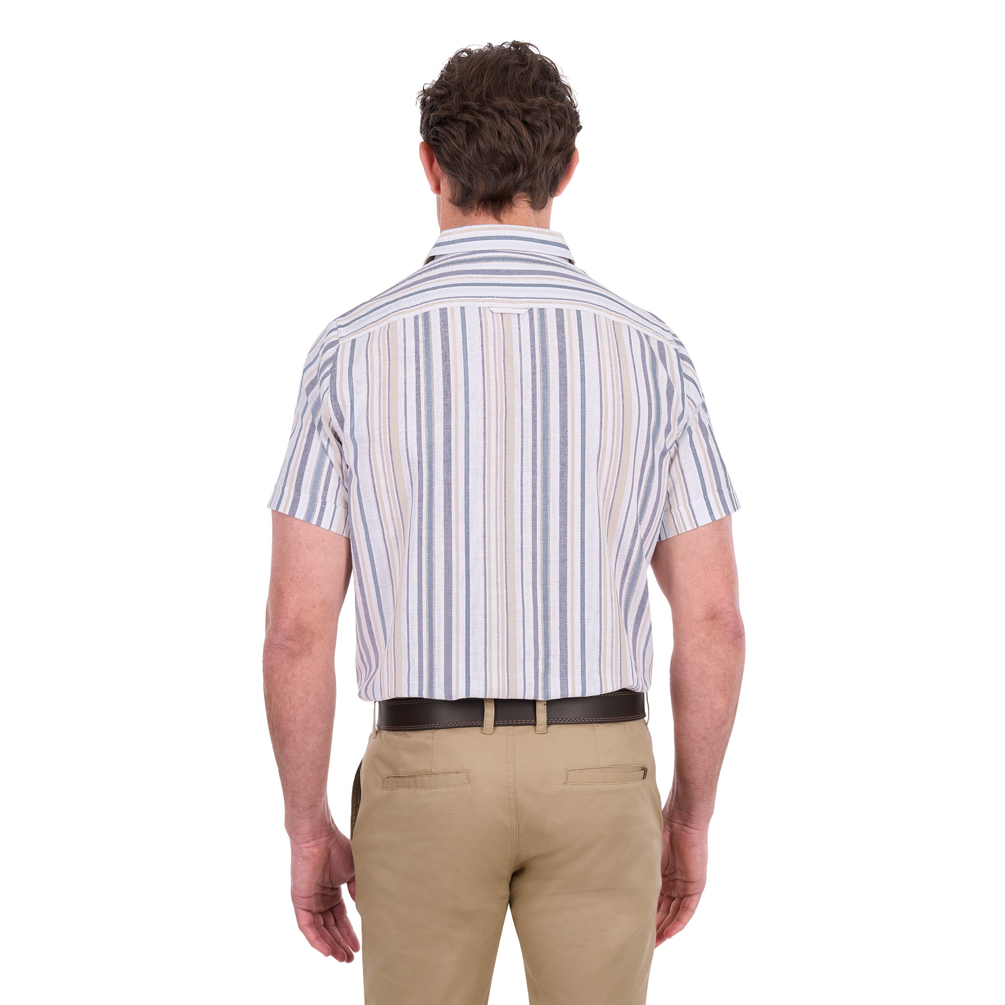 Thomas Cook Mens Max S/S Shirt (T6S1121025) Navy/Tan