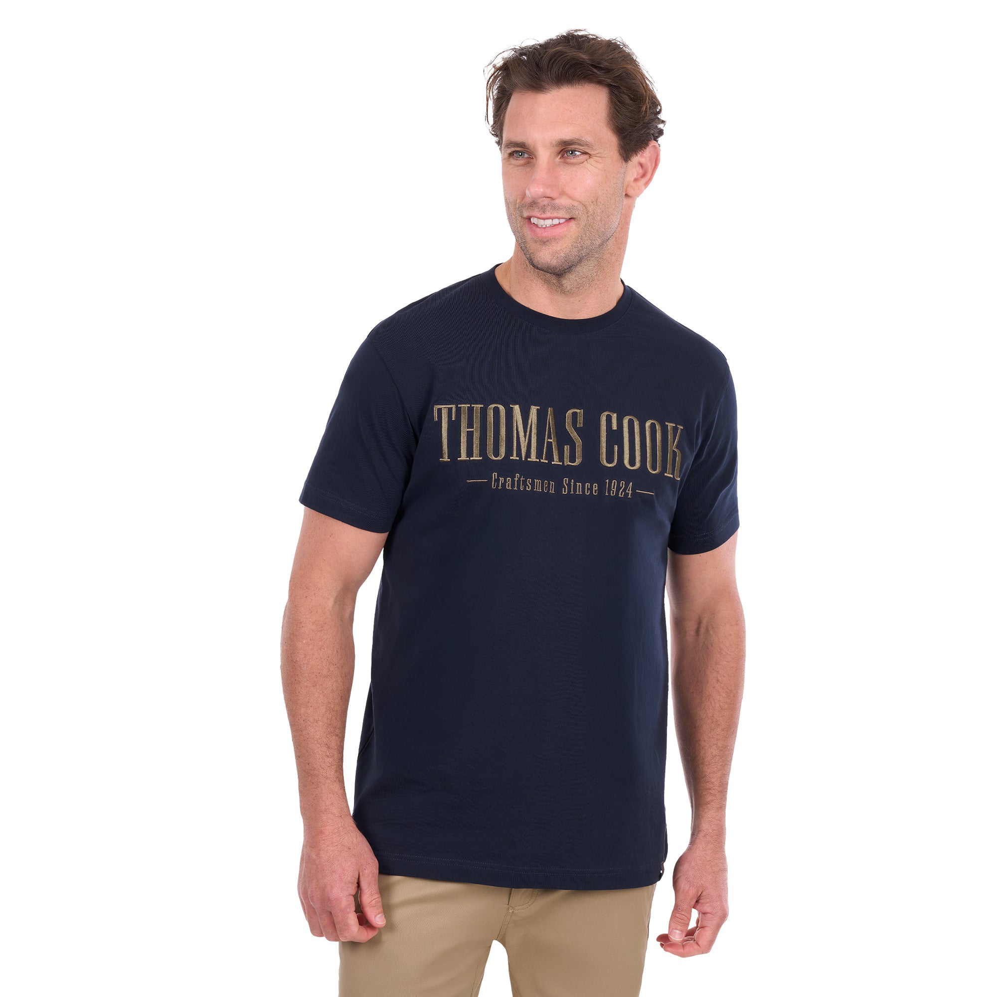 Thomas Cook Mens Nathan S/S Tee (TCP1516010) Navy