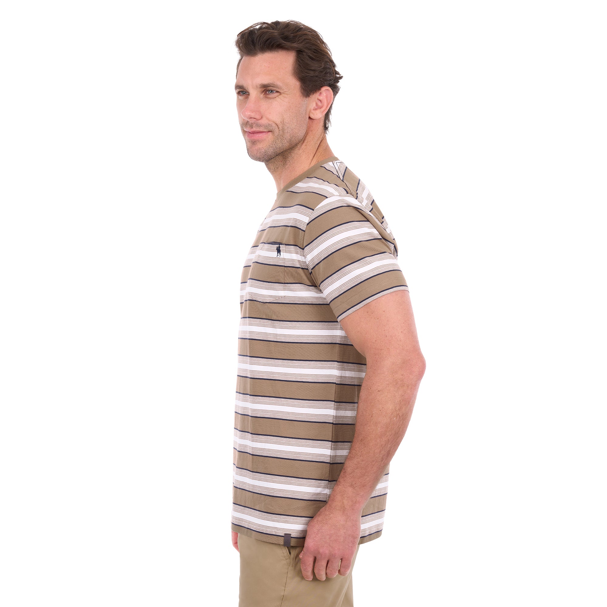 Thomas Cook Mens Nick S/S Tee (T6S1516007) Sand/Off White