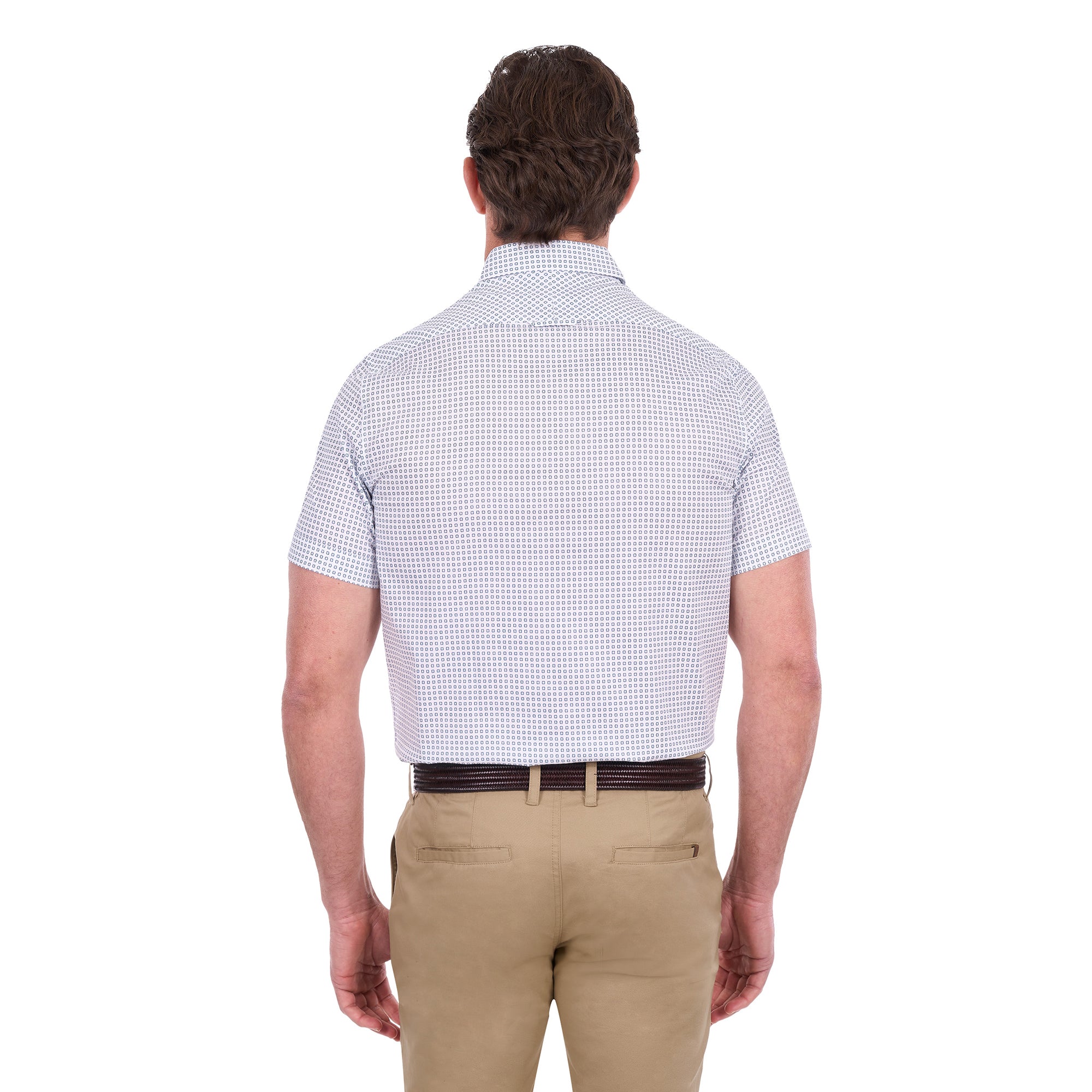 Thomas Cook Mens Noah Tailored S/S Shirt (T6S1121050) White/Royal