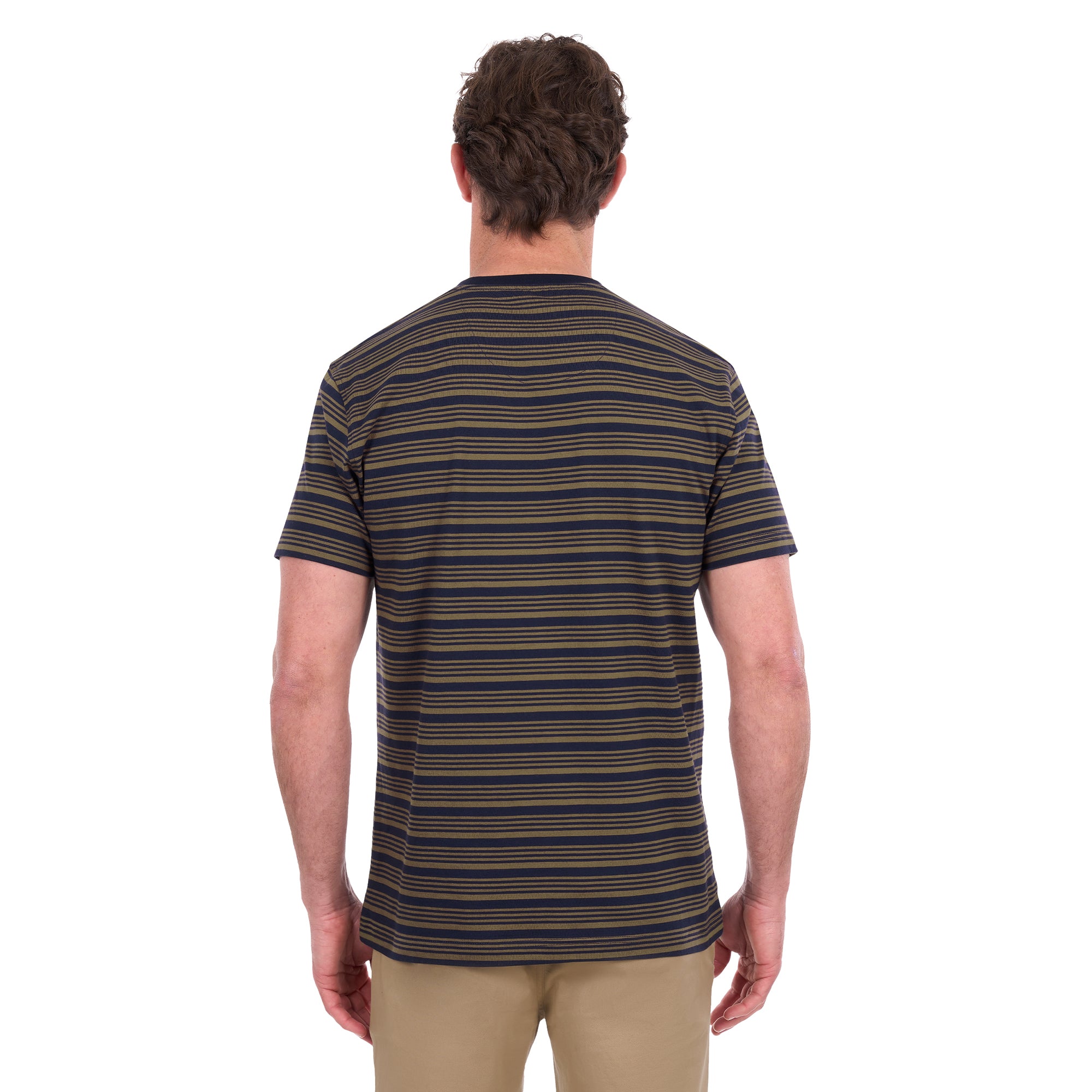 Thomas Cook Mens Oliver S/S Tee (T6S1516006) Navy/Dark Tan