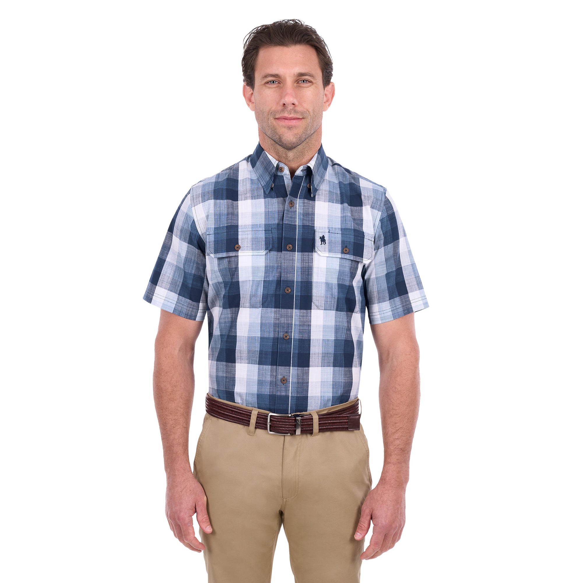 Thomas Cook Mens Oscar S/S Shirt (T6S1110042) Navy