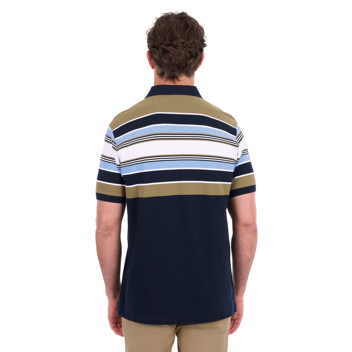 Thomas Cook Mens Phillip S/S Polo (T6S1504014) Navy/Tan