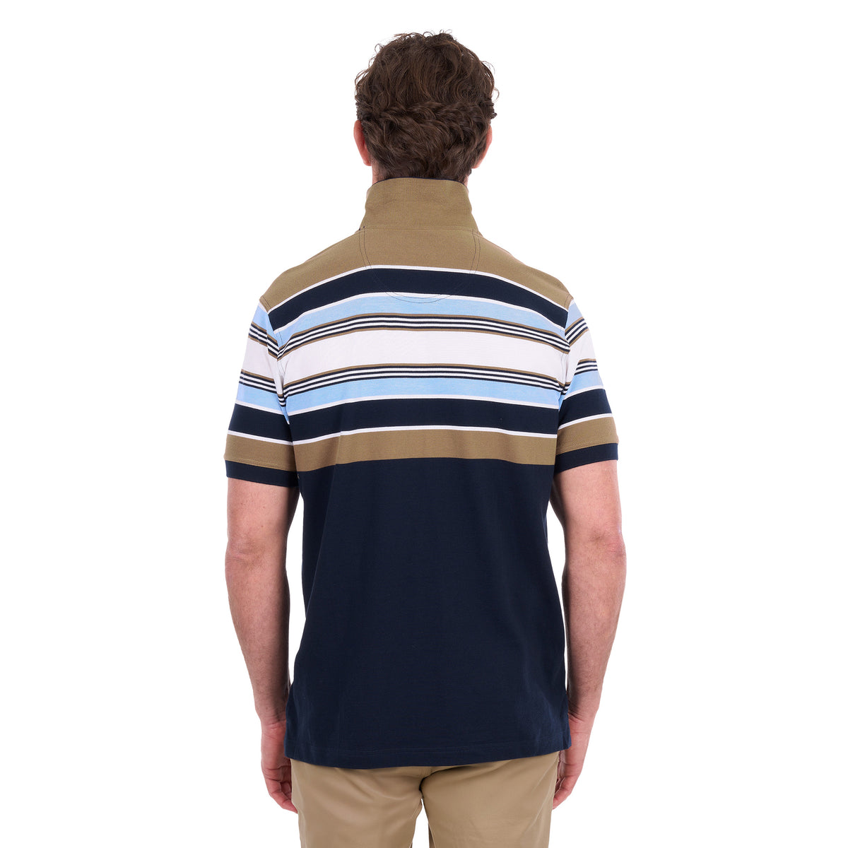 Thomas Cook Mens Phillip S/S Polo (T6S1504014) Navy/Tan