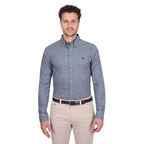 Thomas Cook Mens Ryan Tailored L/S Shirt (T6W1121047) Navy/Blue