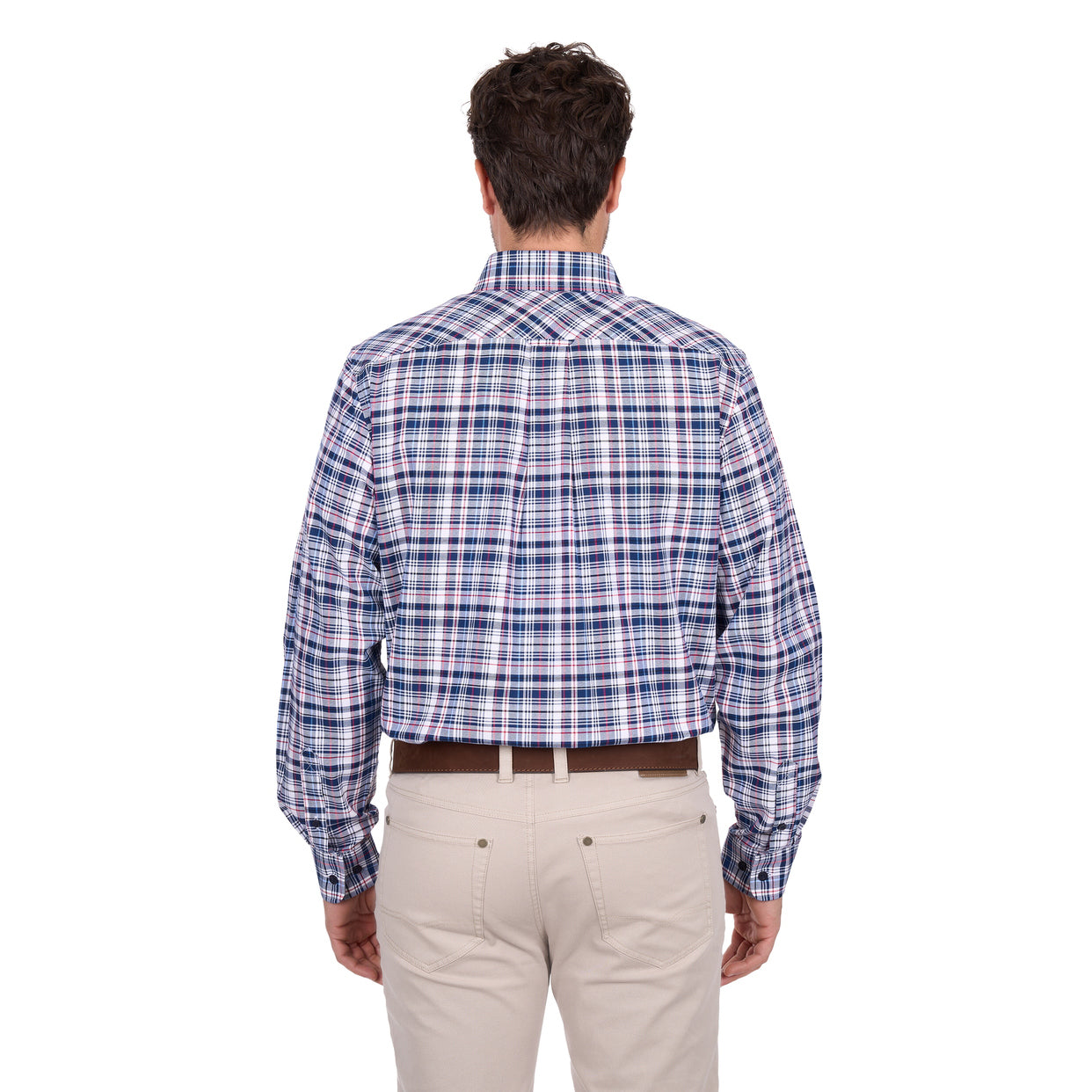Thomas Cook Mens Sean L/S Shirt (T6W1115032) Blue/Red