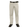 A pair of Stone Thomas Cook Men's Stretch Moleskin Jeans (TCP1237007) (TCP1239007) (TCP1241007) with a leather belt and boots on a white background.