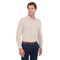 Thomas Cook Mens TC Linen L/S Shirt (T6S1122045) Natural Marle