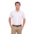 Thomas Cook Mens TC Linen S/S Shirt (T6S1121045) White