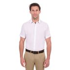Thomas Cook Mens TC Linen S/S Shirt (T6S1121045) White