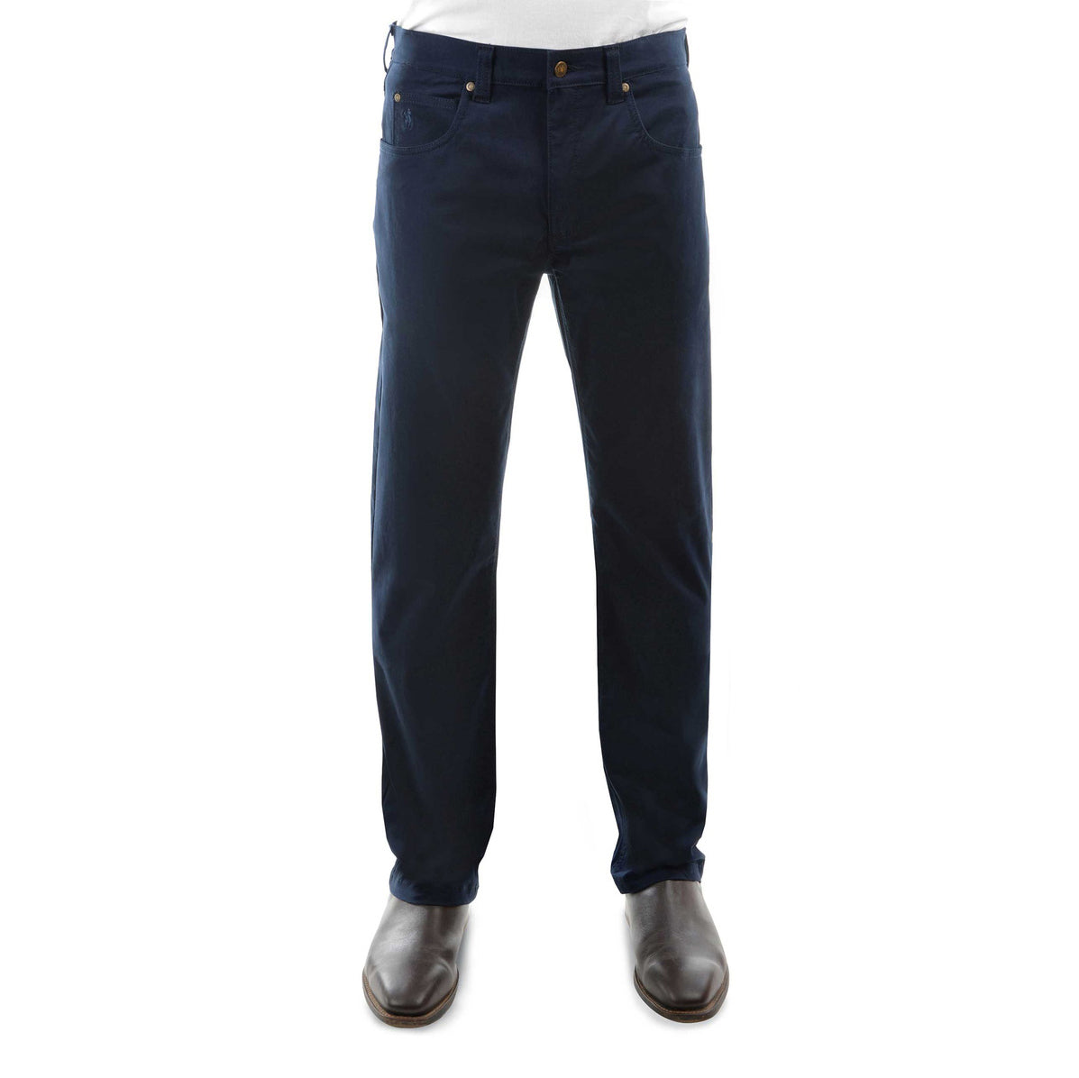 Thomas Cook Mens Tailored Moleskin Jeans (TCP1225007) Navy