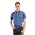 Thomas Cook Mens Tailored S/S Polo (TCP1506009) Blue Steel