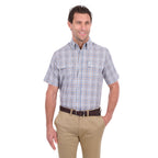 Thomas Cook Mens Ted S/S Shirt (T6S1110041) Navy/Tan