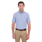 Thomas Cook Mens Theo Tailored S/S Shirt (T6S1121049) Navy/Blue