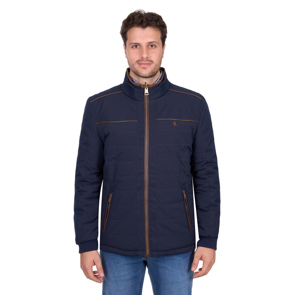 Thomas Cook Mens Toby Reversible Jacket (T6W1708170) Navy/Tan