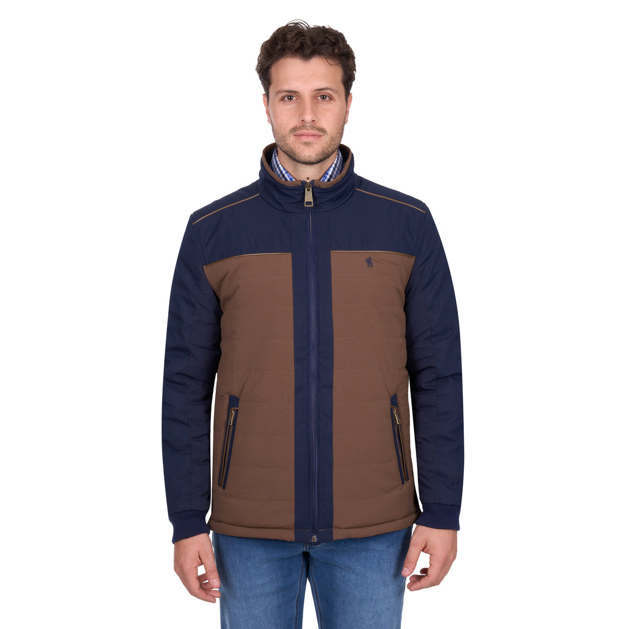 Thomas Cook Mens Toby Reversible Jacket (T6W1708170) Navy/Tan