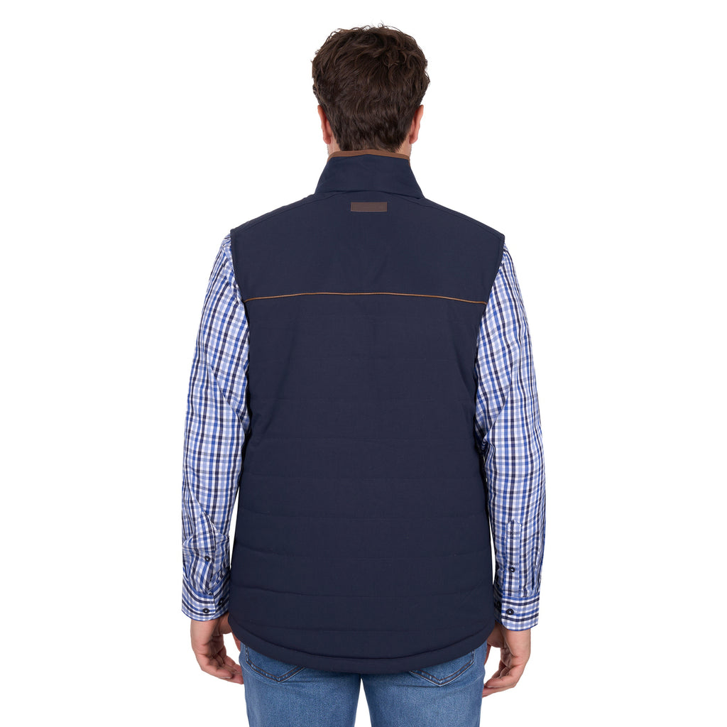 Thomas Cook Mens Toby Reversible Vest (T6W1608170) Navy/Tan