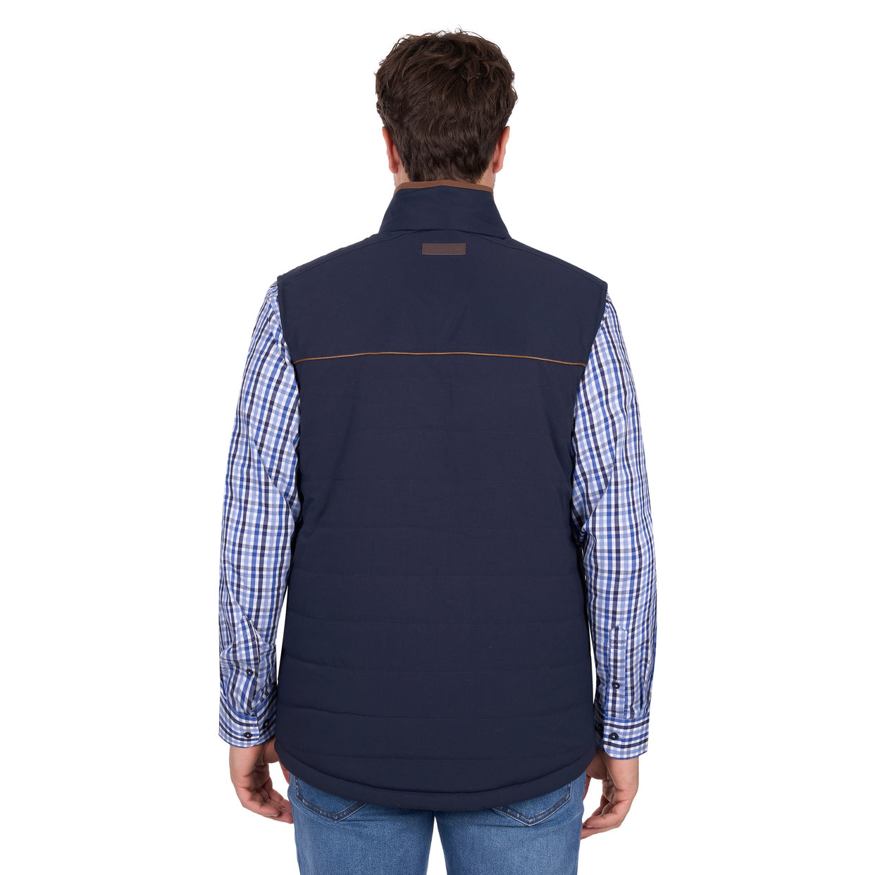 Thomas Cook Mens Toby Reversible Vest (T6W1608170) Navy/Tan
