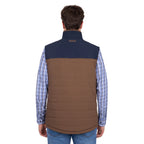 Thomas Cook Mens Toby Reversible Vest (T6W1608170) Navy/Tan