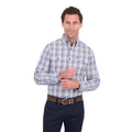 Thomas Cook Mens Tommy L/S Shirt (T6S1115034) Tan/Navy