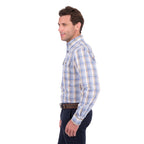 Thomas Cook Mens Tommy L/S Shirt (T6S1115034) Tan/Navy