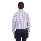 Thomas Cook Mens Tommy L/S Shirt (T6S1115034) Tan/Navy