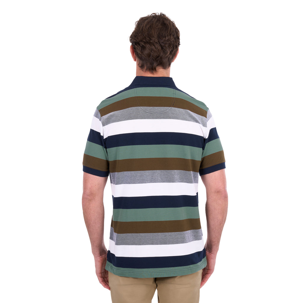 Thomas Cook Mens Wayne S/S Polo (T6S1509020) Tan/Sage