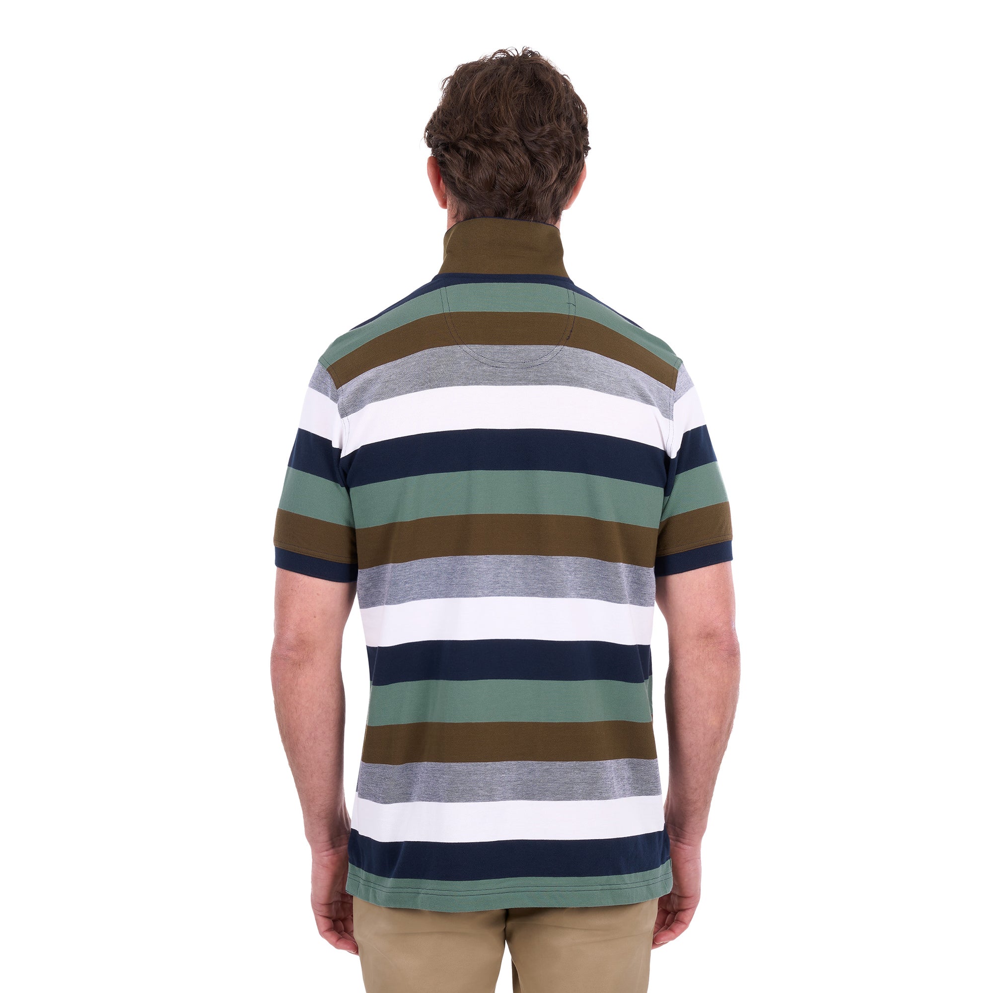 Thomas Cook Mens Wayne S/S Polo (T6S1509020) Tan/Sage