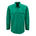 Thomas Cook Unisex Light Drill 1-2 Button LS Shirt  (TCP1126005)