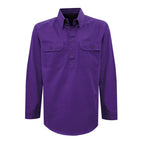 Thomas Cook Unisex Light Drill 1-2 Button LS Shirt  (TCP1126005)