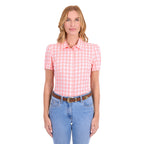 Thomas Cook Womens Agnes S/S Shirt (T6S2113074) Peach/White