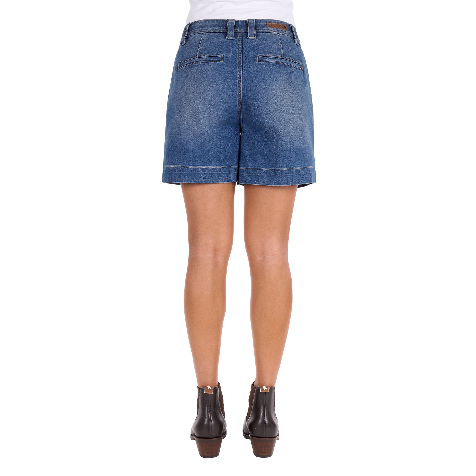 Thomas Cook Womens Annie Denim Shorts (TCP2305064) Mid Wash