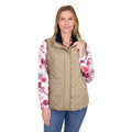 Thomas Cook Womens Astrid Reversible Vest (T6W2616058) Tan/Navy