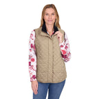 Thomas Cook Womens Astrid Reversible Vest (T6W2616058) Tan/Navy