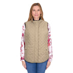 Thomas Cook Womens Astrid Reversible Vest (T6W2616058) Tan/Navy