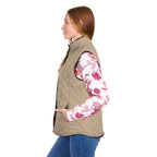 Thomas Cook Womens Astrid Reversible Vest (T6W2616058) Tan/Navy