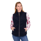 Thomas Cook Womens Astrid Reversible Vest (T6W2616058) Tan/Navy