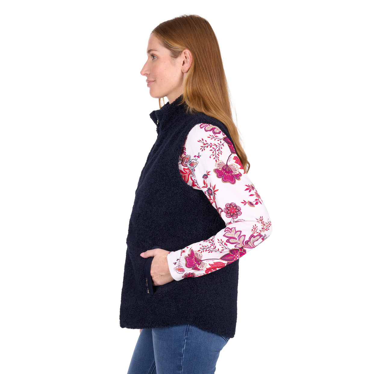 Thomas Cook Womens Astrid Reversible Vest (T6W2616058) Tan/Navy